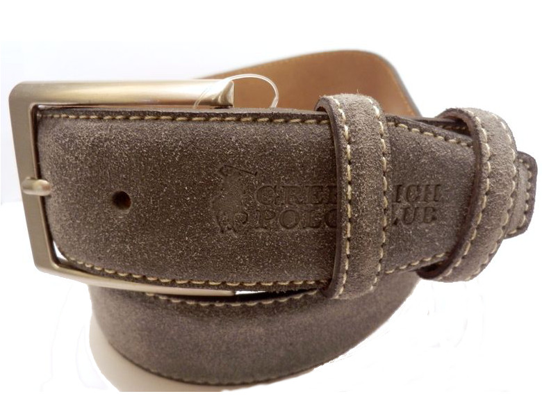 Leather belt - Brown - 35mm